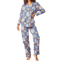 Load image into Gallery viewer, Fancy Fox Long PJ Set- Becket Hitch
