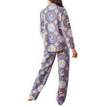 Load image into Gallery viewer, Fancy Fox Long PJ Set- Becket Hitch
