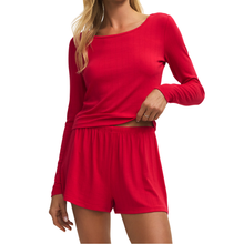 Load image into Gallery viewer, Felt Cute Long Sleeve Rib Top - Becket Hitch
