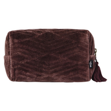 Load image into Gallery viewer, Fig Quilted Cosmetic Bag - Becket Hitch

