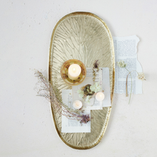 Load image into Gallery viewer, Flora Gold Tray - Becket Hitch
