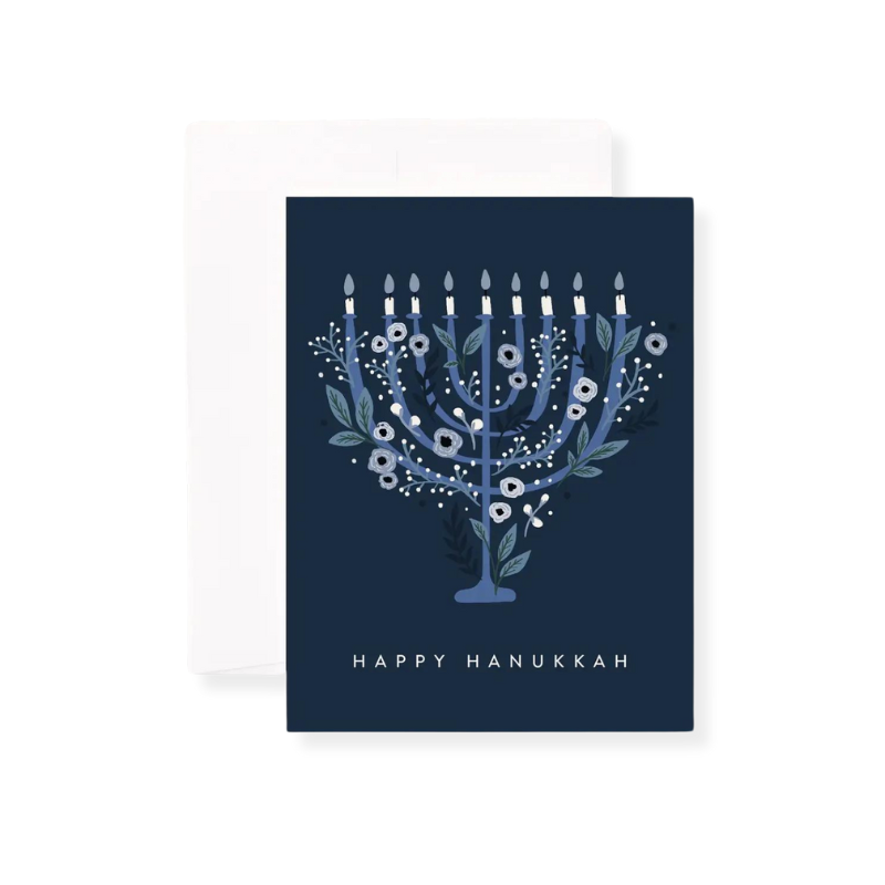 Floral Menorah-Becket Hitch