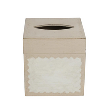 Load image into Gallery viewer, Florentine Tan Tissue Box-Becket Hitch
