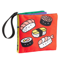 Load image into Gallery viewer, Foodie Baby Crinkle Fabric Stroller Book - Becket Hitch
