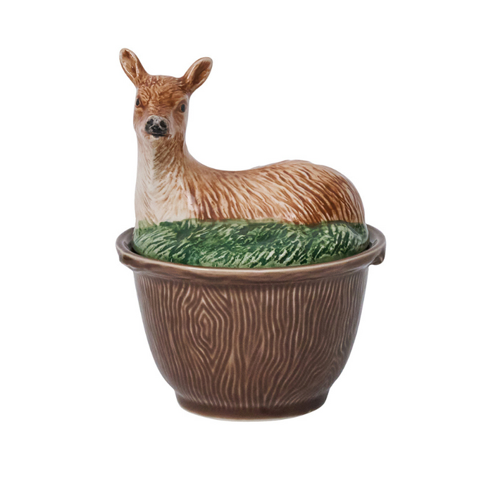 Forest Walk Deer Bowl with Lid-Becket Hitch