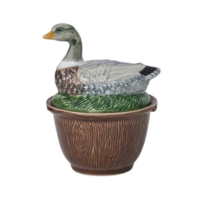 Forest Walk Duck Bowl with Lid-Becket Hitch