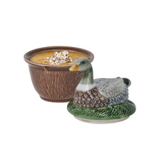 Load image into Gallery viewer, Forest Walk Duck Bowl with Lid-Becket Hitch

