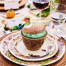 Load image into Gallery viewer, Forest Walk Pheasant Bowl with Lid-Becket Hitch
