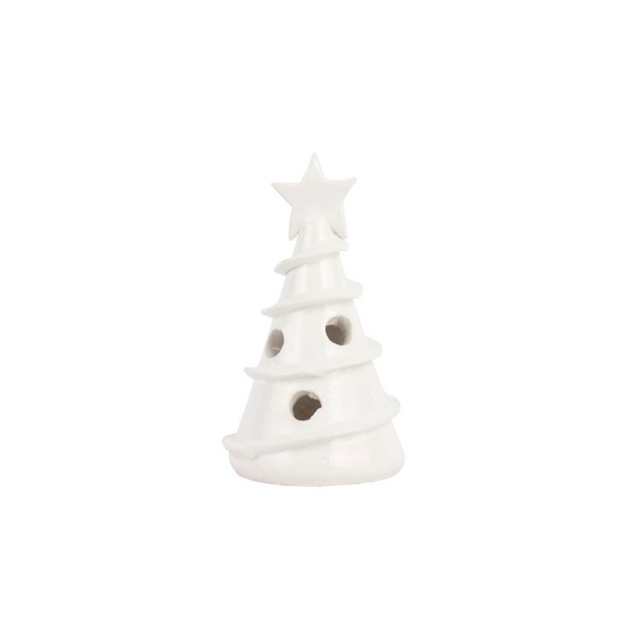 Foresta White Mini Swirl Tree-Becket Hitch