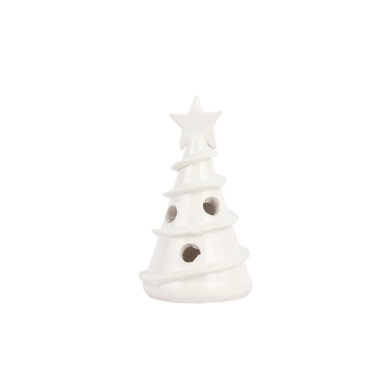 Foresta White Mini Swirl Tree-Becket Hitch