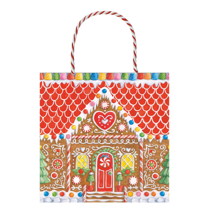 Gingerbread House Small Gift Bag - Becket Hitch