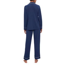 Load image into Gallery viewer, Gisele Long PJ Set Navy/Ivory - Becket Hitch
