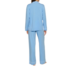 Load image into Gallery viewer, Gisele Long PJ Set Summer Blue/White - Becket Hitch
