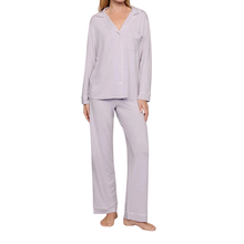 Load image into Gallery viewer, Gisele Long PJ Set Thistle/Ivory - Becket Hitch
