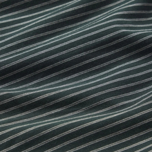 Load image into Gallery viewer, Gisele Printed Long PJ Set Duo Stripe Pine/Ivory - Becket Hitch
