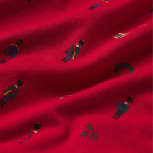 Load image into Gallery viewer, Gisele Printed Long PJ Set Nutcracker Holly Red/Ivory - Becket Hitch
