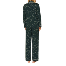 Load image into Gallery viewer, Gisele Printed Long PJ Set Winter Pine/Ivory - Becket Hitch
