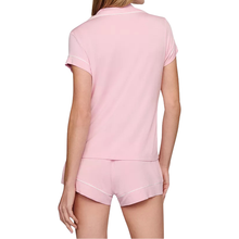 Load image into Gallery viewer, Gisele Shortie PJ Set Pink Nectar/Ivory - Becket Hitch
