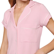 Load image into Gallery viewer, Gisele Shortie PJ Set Pink Nectar/Ivory - Becket Hitch
