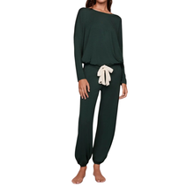 Load image into Gallery viewer, Gisele Slouchy Set Pine/Ivory - Becket Hitch
