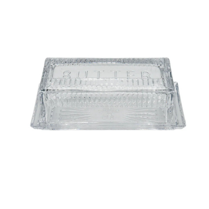 Glass Butter Dish - Becket Hitch