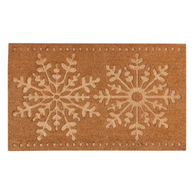 Good Tidings Coir Doormat-Becket Hitch