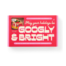 Load image into Gallery viewer, Googly &amp; Bright Holiday Ornament Countdown Calendar - Becket Hitch
