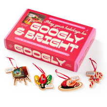 Load image into Gallery viewer, Googly &amp; Bright Holiday Ornament Countdown Calendar - Becket Hitch

