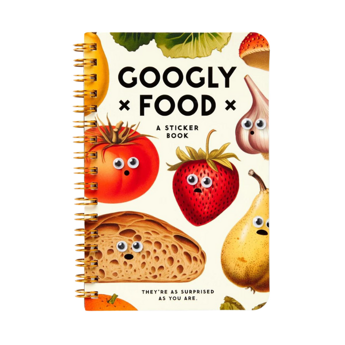 Googly Food Sticker Book-Becket Hitch