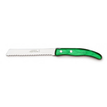 Load image into Gallery viewer, Green Grass Serrated Knife-Becket Hitch
