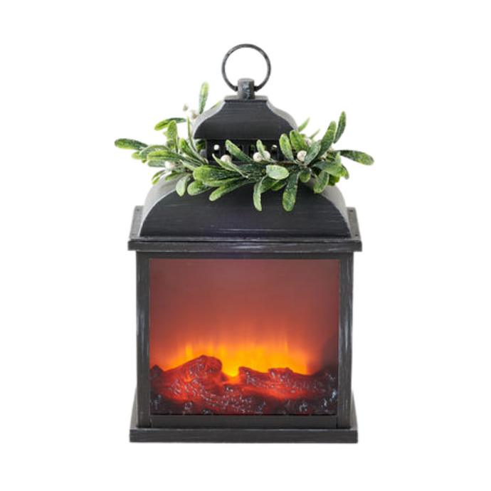 Grey Fire Lantern Ornament-becket hitch