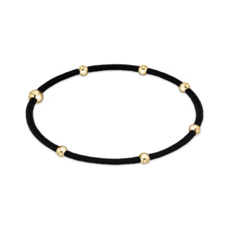 Hair Tie in Onyx-Becket Hitch