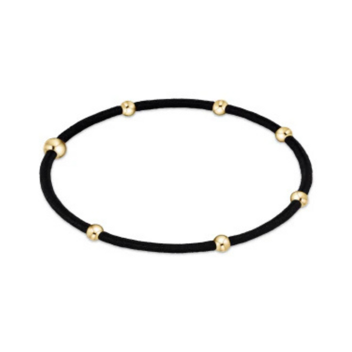 Hair Tie in Onyx-Becket Hitch