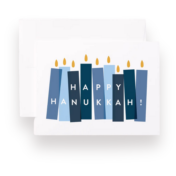 Hanukkah Candles Card - Becket Hitch