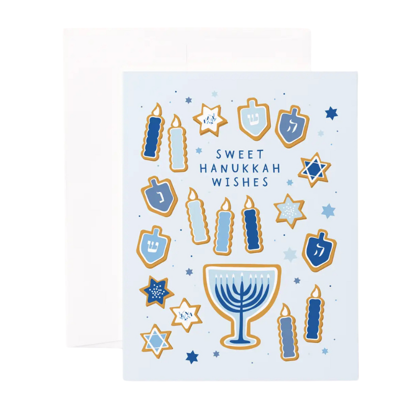 Hanukkah Cookies Card Set - Becket Hitch