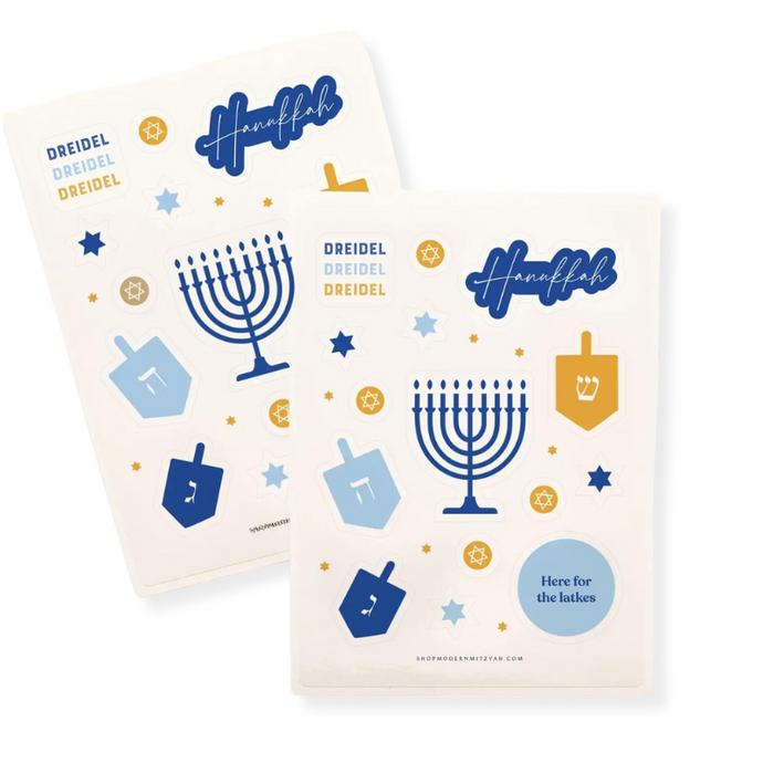 Hanukkah Sticker Set-Becket Hitch