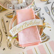 Load image into Gallery viewer, Happy Birthday Banner Table Accent - Becket Hitch
