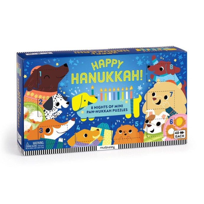 Happy Hanukkah! Countdown Puzzle Set-Becket Hitch