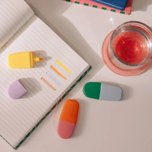 Load image into Gallery viewer, High Energy Bright Ideas Mini Highlighters Set - Becket Hitch

