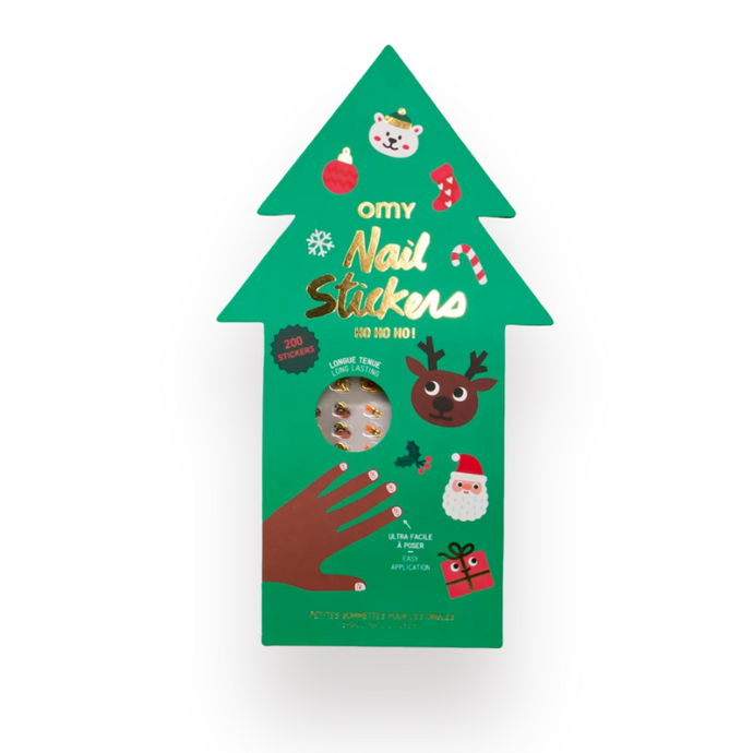 Ho Ho Ho Nail Stickers - Becket Hitch