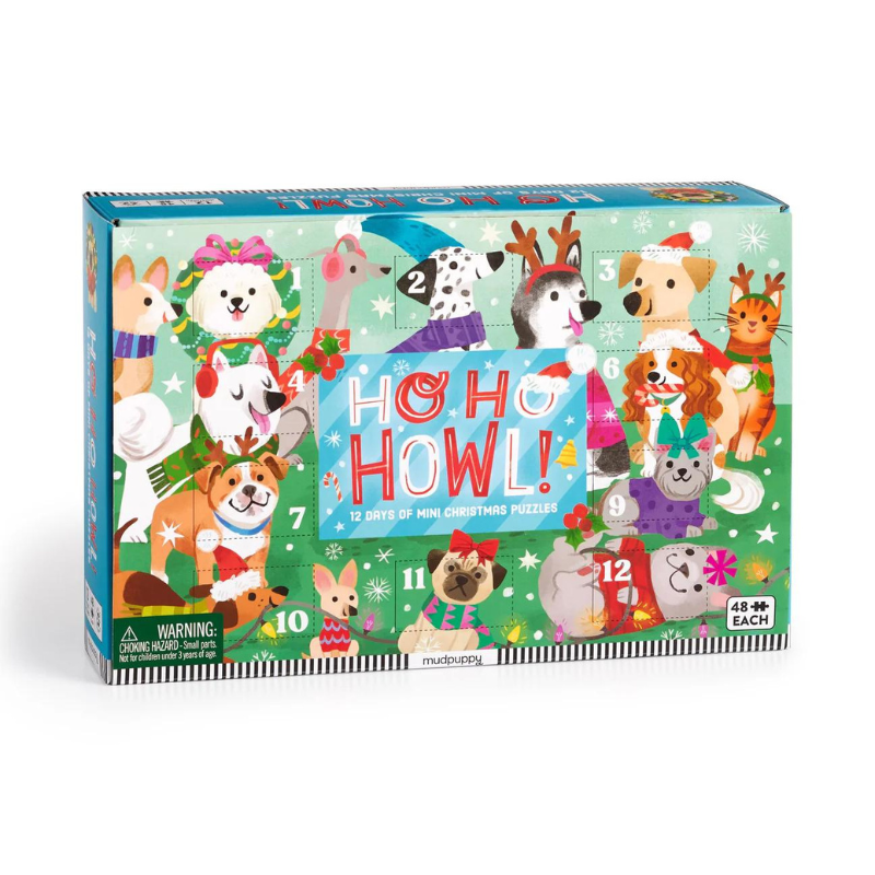 Ho Ho Howl! Countdown Puzzle Set-Becket Hitch