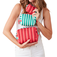 Load image into Gallery viewer, Holiday Stripes Pouches-Becket Hitch
