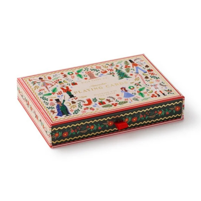 Holly Jolly Nutcracker Playing Card Set - Becket Hitch