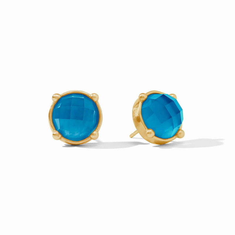 Honey Stud Iridescent London Blue-Becket Hitch