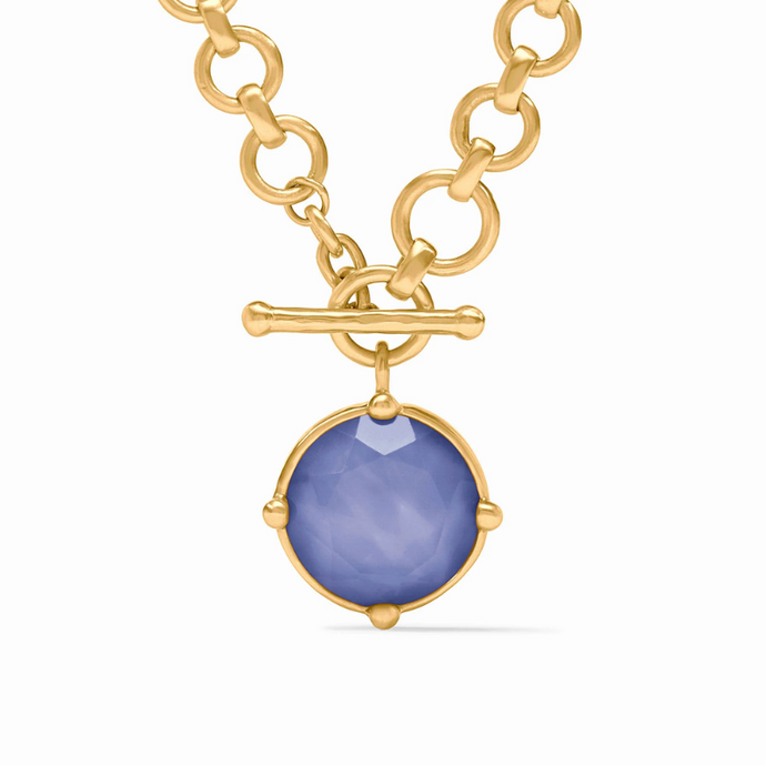 Honeybee Demi Necklace Iridescent Tanzanite Blue - Becket Hitch