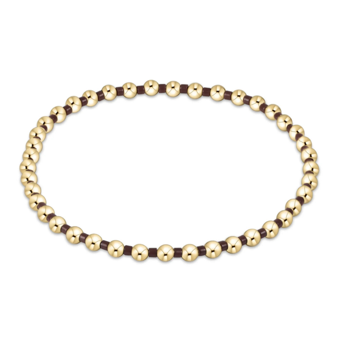 Hope Grateful Bracelet Chocolate - Becket Hitch