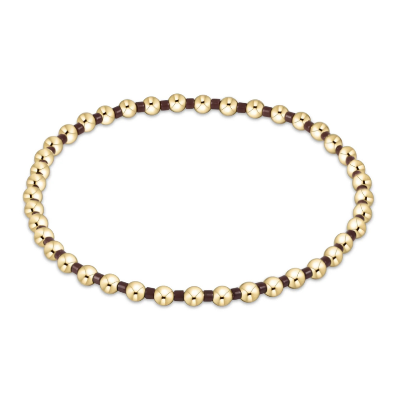 Hope Grateful Bracelet Chocolate - Becket Hitch