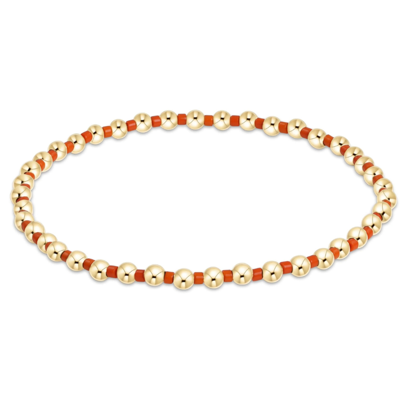 Hope Grateful Bracelet in Bright Orange-Becket Hitch