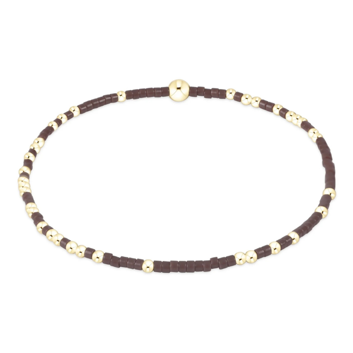 Hope Unwritten Bracelet Chocolate - Becket Hitch