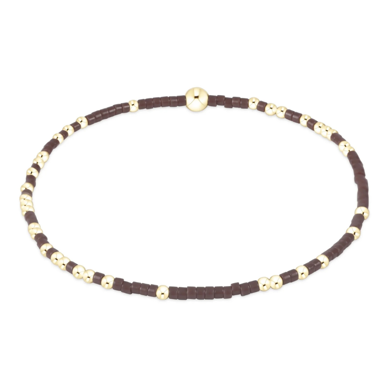 Hope Unwritten Bracelet Chocolate - Becket Hitch